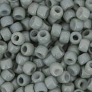 Rocailles Matubo 7/0 - 3.5 mm Opaque Green Ceramic Look x10g