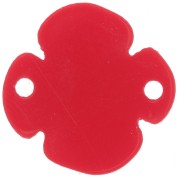 Intercalaire Coquelicot 16 mm en plexiglas - Rouge x1