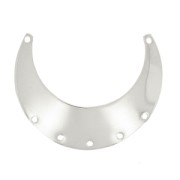 Intercalaire 7 trous 35x22 mm rhodié x1|raw }}