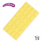Tablette de matière à fondre Scultoline Jaune x120gr|raw }}