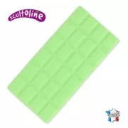 Tablette de matière à fondre Scultoline Pistache x120gr