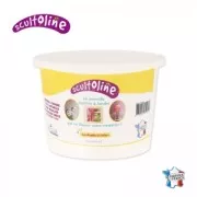 Pot de poudre à fondre Scultoline Blanc x400gr