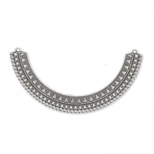 Intercalaire torque 117x17 mm Placage Argent fin vieilli x1