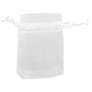 Sachets Organza 50x70 mm Blanc x20