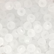 Rocaille Miyuki 6/0 131F - Crystal Mat x8g