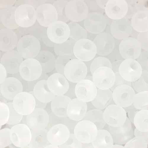 Rocaille Miyuki 6/0 131F - Crystal Mat x8g