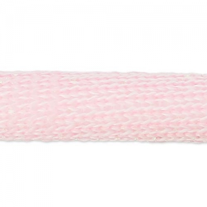 Corde tressée 10 mm Rose Pastel Pailleté x2.80m