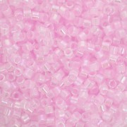 Miyuki Delica 10/0 DBM0055 - Pink Lined Crystal AB x8g|raw }}