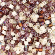 Mix Cubes Miyuki 1.8 mm SB18-MIX-02 - Golden Grains x10g|raw }}