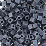 Cubes Miyuki 3 mm SB3-2001 - Gunmetal Mat x10g|raw }}