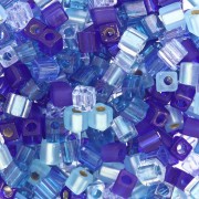 Mix Cubes Miyuki 3 mm SB3-MIX-04 - Blueberry Pie x10g
