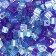 Mix Cubes Miyuki 3 mm SB3-MIX-04 - Blueberry Pie x10g