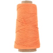 Bobine de cordon coton macramé Organic Cotton Détox XL peigné - Orange x200m|raw }}