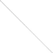 Chaîne fine pour Miyuki Delica 11/0 maille paloma 0.6 mm - Argenté x50cm