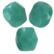 Facettes 3 mm - Opaque Persian Turquoise x50
