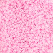 Rocaille Miyuki 15/0 428 - Dyed Opaque Bubblegum Pink Pearl Coat x8g