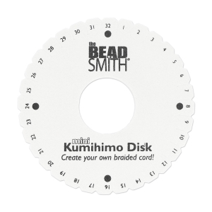 Mini Kumihimo Disk rond épais 11 cm éco x1
