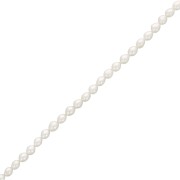 Perles d'eau douce grain de riz 6x5 mm - Grade AA - Blanc  x10|raw }}