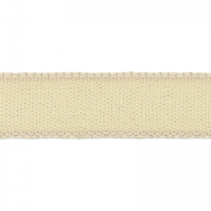 Ruban irisé 10 mm Beige x1m