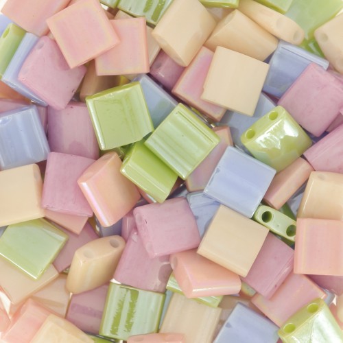 Mix de Tila Beads Miyuki 5x5x1.9 mm - Sweet Spring x10g