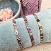 Mix de perles Miyuki - Quarter - Half et Tila Beads - Fairytale x10g