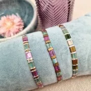 Mix de perles Miyuki - Quarter - Half et Tila Beads - Fairytale x10g