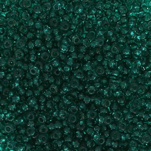 Preciosa Perles rocailles 15/0 - 1.5 mm Emerald x20g