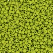 Preciosa Perles rocailles 15/0 - 1.5 mm Olivine Opaque x10g