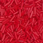 Bugles Miyuki 6 mm BGL-408 - Opaque Red x10g