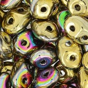 SuperDuo 2,5x5 mm Crystal California Green x10g|raw }}