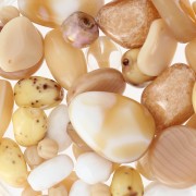 Assortiment de perles de bohème - Desert Sand x50g|raw }}