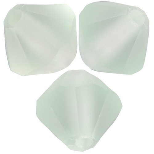 Perles toupies Preciosa - Rondelle Bead 6 mm - Chrysolite Matt x12