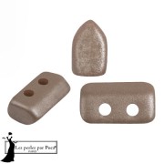 Perles en verre Piros® par Puca® 2x5 mm - Mocca x10g|raw }}
