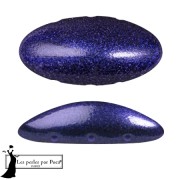 Athos 3D 3 trous® par Puca® 20x10 mm - Royal Blue Metallic Mat x1|raw }}