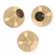 Embouts boule pour cordon 1.5 mm Doré x20|raw }}