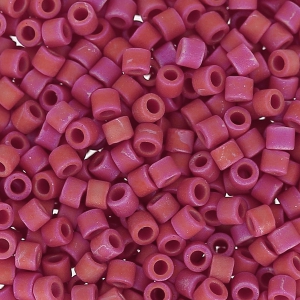 Miyuki Delica 10/0 DBM0362 - Mat Opaque Red Luster x8g