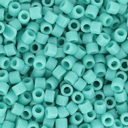 Miyuki Delica 10/0 DBM0729 - Op Turquoise Green x8g|raw }}