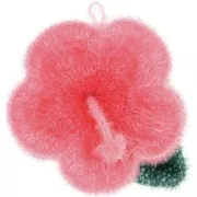 Creative Bubble - Fil à crocheter pour éponge tawashi - Dégradé Neon pink x1