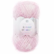Creative Bubble - Fil à crocheter pour éponge tawashi - Dégradé Rose x1