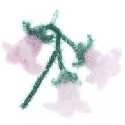 Creative Bubble - Fil à crocheter pour éponge tawashi - Dégradé Rose x1