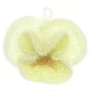 Creative Bubble - Fil à crocheter pour éponge tawashi - Dégradé Jaune x1