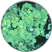 Paillettes en flacon - Jesmonite - Vert Cadmium x15g