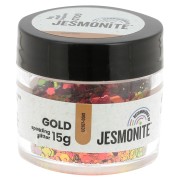 Paillettes en flacon - Jesmonite - Or x15g|raw }}