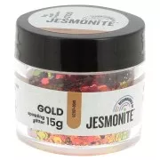 Paillettes en flacon - Jesmonite - Or x15g