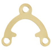 Intercalaires 1 pont 9,5x8,5 mm Doré x20