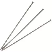 Clous tête plate 40x0.7 mm - Fabrication Européenne - Argenté vieilli x25 