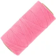 Bobine de fil ciré Linhasita - Parfum Tutti Frutti - 1 mm Pink (915) x168m