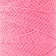 Bobine de fil ciré Linhasita - Parfum Tutti Frutti - 1 mm Pink (915) x168m