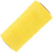Bobine de fil ciré Linhasita pour micro macramé 0.35 mm - Yellow (37) x448m|raw }}