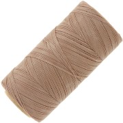 Bobine de fil ciré Linhasita pour micro macramé 0.35 mm - Cappuccino (65) x448m